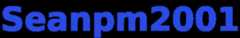 Seanpm2001 wordmark Seanpm2001 wordmark