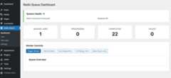 Redis Queue Admin Dashboard Screenshot