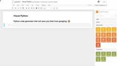 Visual Python v2.2.8