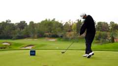 kyle freeland hits tee shot