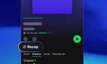 Spotify's Recap feature shown on a smartphone.