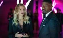 Cameron Diaz as Emily and Jamie Foxx as Matt in "Back In Action."