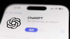 The ChatGPT app as viewed in an app store.