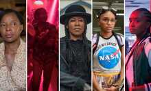 A composite image of five actors from five different films.