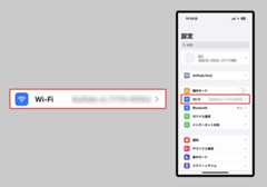 Wi-Fiの設定項目