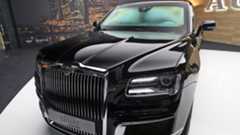 Aurus brought its sedan and limo to Geneva for their global auto show debut. Aurus brought its sedan and limo to Geneva for their global auto show debut.