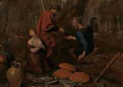 Erysichthon verkoopt zijn dochter Mestra