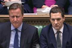 David Cameron and George Osborne