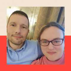 Melissa Green (right) and her husband Marcus (left)