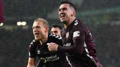 Hearts celebrate