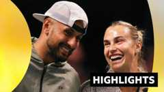 Nick Kyrgios, Aryna Sabalenka