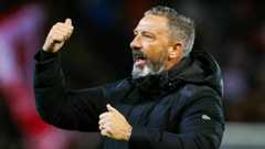 Hearts head coach Derek McInnes