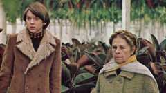 Bud Cort and Ruth Gordon, who starred in Harold and Maude