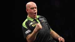 Michael van Gerwen celebrates