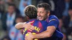 Robert Lewandowski smiling