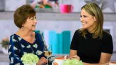 Nancy Guthrie and Savannah Guthrie appear on NBC's Today programme