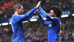 Fernando Torres and Willian