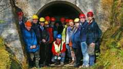 2009 Inchindown tour. Pic: Allan Kilpatrick/RCAHMS