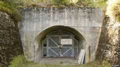 Image of an access to the tunnels