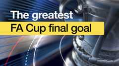 Greatest FA Cup final goal graphic