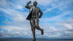 The Eric Morecambe statue