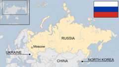 Map of Russia