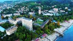 Aerial view of Sukhumi, Abkhazia