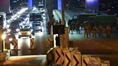 Soldiers on the Bosphorus Bridge