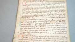 Coronation roll from 1308