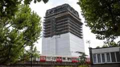 Grenfell Tower remains