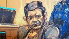 Nikhil Gupta appears in federal court after his extradition from the Czech Republic, in New York City, U.S. June 17, 2024 in this courtroom sketch.
