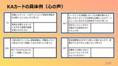 KAカードの具体例(心の声)269