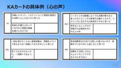 KAカードの具体例(⼼の声)295