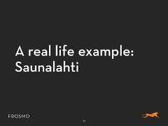 A real life example:Saunalahti31