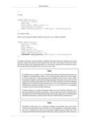 Data Definition);or even:CREATE TABLE products (product_no integer,name text,price numeric CHECK (price > 0),discounted_price numeric,CHECK (discounted_price > 0 AND price > discounted_price));It's a matter of taste.Names can be assigned to table constraints in the same way as column constraints:CREATE TABLE products (product_no integer,name text,price numeric,CHECK (price > 0),discounted_price numeric,CHECK (discounted_price > 0),CONSTRAINT valid_discount CHECK (price > discounted_price));It should be noted that a check constraint is satisfied if the check expression evaluates to true or thenull value. Since most expressions will evaluate to the null value if any operand is null, they will notprevent null values in the constrained columns. To ensure that a column does not contain null values,the not-null constraint described in the next section can be used.NotePostgreSQL does not support CHECK constraints that reference table data other than the newor updated row being checked. While a CHECK constraint that violates this rule may appearto work in simple tests, it cannot guarantee that the database will not reach a state in whichthe constraint condition is false (due to subsequent changes of the other row(s) involved). Thiswould cause a database dump and restore to fail. The restore could fail even when the completedatabase state is consistent with the constraint, due to rows not being loaded in an order thatwill satisfy the constraint. If possible, use UNIQUE, EXCLUDE, or FOREIGN KEY constraintsto express cross-row and cross-table restrictions.If what you desire is a one-time check against other rows at row insertion, rather than a con-tinuously-maintained consistency guarantee, a custom trigger can be used to implement that.(This approach avoids the dump/restore problem because pg_dump does not reinstall triggersuntil after restoring data, so that the check will not be enforced during a dump/restore.)NotePostgreSQL assumes that CHECK constraints' conditions are immutable, that is, they will al-ways give the same result for the same input row. This assumption is what justifies examin-ing CHECK constraints only when rows are inserted or updated, and not at other times. (Thewarning above about not referencing other table data is really a special case of this restriction.)64