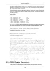 Functions and OperatorsAccording to the SQL standard, omitting ESCAPE means there is no escape character (rather thandefaulting to a backslash), and a zero-length ESCAPE value is disallowed. PostgreSQL's behavior inthis regard is therefore slightly nonstandard.Another nonstandard extension is that following the escape character with a letter or digit providesaccess to the escape sequences defined for POSIX regular expressions; see Table 9.20, Table 9.21,and Table 9.22 below.Some examples:'abc' SIMILAR TO 'abc' true'abc' SIMILAR TO 'a' false'abc' SIMILAR TO '%(b|d)%' true'abc' SIMILAR TO '(b|c)%' false'-abc-' SIMILAR TO '%mabcM%' true'xabcy' SIMILAR TO '%mabcM%' falseThe substring function with three parameters provides extraction of a substring that matches anSQL regular expression pattern. The function can be written according to standard SQL syntax:substring(string similar pattern escape escape-character)or using the now obsolete SQL:1999 syntax:substring(string from pattern for escape-character)or as a plain three-argument function:substring(string, pattern, escape-character)As with SIMILAR TO, the specified pattern must match the entire data string, or else the functionfails and returns null. To indicate the part of the pattern for which the matching data sub-string isof interest, the pattern should contain two occurrences of the escape character followed by a doublequote ("). The text matching the portion of the pattern between these separators is returned when thematch is successful.The escape-double-quote separators actually divide substring's pattern into three independent reg-ular expressions; for example, a vertical bar (|) in any of the three sections affects only that section.Also, the first and third of these regular expressions are defined to match the smallest possible amountof text, not the largest, when there is any ambiguity about how much of the data string matches whichpattern. (In POSIX parlance, the first and third regular expressions are forced to be non-greedy.)As an extension to the SQL standard, PostgreSQL allows there to be just one escape-double-quoteseparator, in which case the third regular expression is taken as empty; or no separators, in which casethe first and third regular expressions are taken as empty.Some examples, with #" delimiting the return string:substring('foobar' similar '%#"o_b#"%' escape '#') oobsubstring('foobar' similar '#"o_b#"%' escape '#') NULL9.7.3. POSIX Regular ExpressionsTable 9.16 lists the available operators for pattern matching using POSIX regular expressions.250