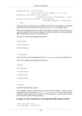 Functions and Operatorsdatabase_to_xml ( nulls boolean,tableforest boolean, targetns text ) → xmldatabase_to_xmlschema ( nulls boolean,tableforest boolean, targetns text ) → xmldatabase_to_xml_and_xmlschema ( nulls boolean,tableforest boolean, targetns text) → xmlThese functions ignore tables that are not readable by the current user. The database-wide functionsadditionally ignore schemas that the current user does not have USAGE (lookup) privilege for.Note that these potentially produce a lot of data, which needs to be built up in memory. When request-ing content mappings of large schemas or databases, it might be worthwhile to consider mapping thetables separately instead, possibly even through a cursor.The result of a schema content mapping looks like this:<schemaname>table1-mappingtable2-mapping...</schemaname>where the format of a table mapping depends on the tableforest parameter as explained above.The result of a database content mapping looks like this:<dbname><schema1name>...</schema1name><schema2name>...</schema2name>...</dbname>where the schema mapping is as above.As an example of using the output produced by these functions, Example 9.1 shows an XSLTstylesheet that converts the output of table_to_xml_and_xmlschema to an HTML documentcontaining a tabular rendition of the table data. In a similar manner, the results from these functionscan be converted into other XML-based formats.Example 9.1. XSLT Stylesheet for Converting SQL/XML Output to HTML<?xml version="1.0"?><xsl:stylesheet version="1.0"321