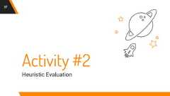 Activity #2Heuristic Evaluation37
