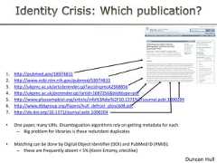 Welcome to Digital Isolationdifferent disciplines – different information silos