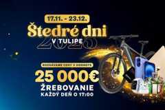 OC Tulip Martin rozdáva ceny za 25 000 €