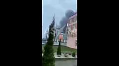 Une attaque de drones ukrainiens provoque un incendie dans une centrale électrique de la région de Moscou, en Russie