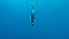 La championne ukrainienne d’apnée Kateryna Sadurska