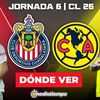 Rivalidad Guadalajara vs. América Jornada 6 Clausura 2026