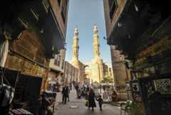 Old Cairo is better known for its towering mosques and minaret-topped mausoleums.