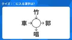 ◯に入る漢字はなんでしょう?4つのそれぞれの漢字と組み合わせると熟語になるよ。わかった人は答えを見てみてね。