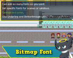 Hakuen Studio Bitmap Font for RPG Maker MZ