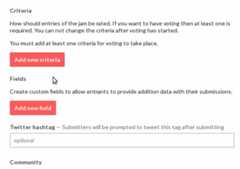 Editing jam criteria