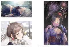 『あるみっく画集 ボクとキミの真ん中 』ページ抜粋3