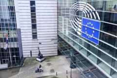 Здание Европарламента в Брюсселе. Третья международная донорская конференция по Сирии проходит в Брюсселе. Место: Бельгия, Брюссель. Автор: Алексей Витвицкий/РИА Новости. Третья международная донорская конференция по Сирии в Брюсселе