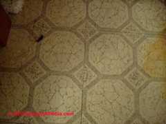 Vinyl asbestos flooring 1974 (C) Daniel Friedman
